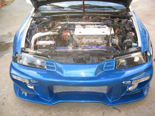 Rev hard turbo kit honda prelude #3