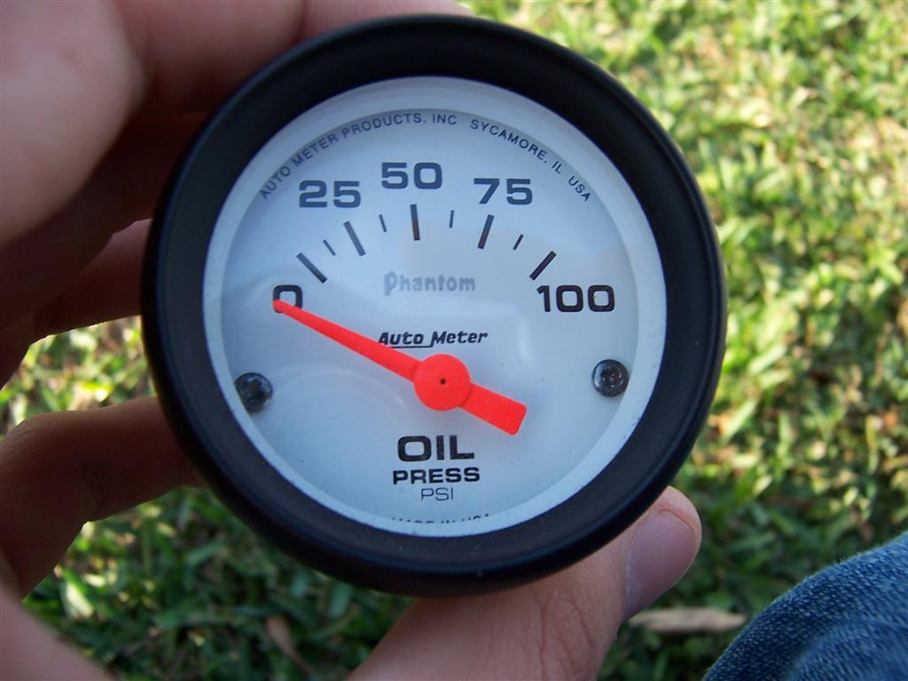 Oil Pressure Gage